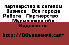 партнерство в сетевом бизнесе - Все города Работа » Партнёрство   . Мурманская обл.,Видяево нп